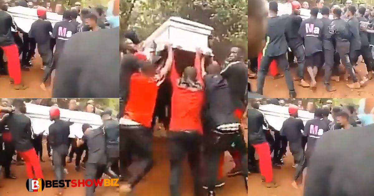 Wahala! Watch video as corpse refuses to be buried
