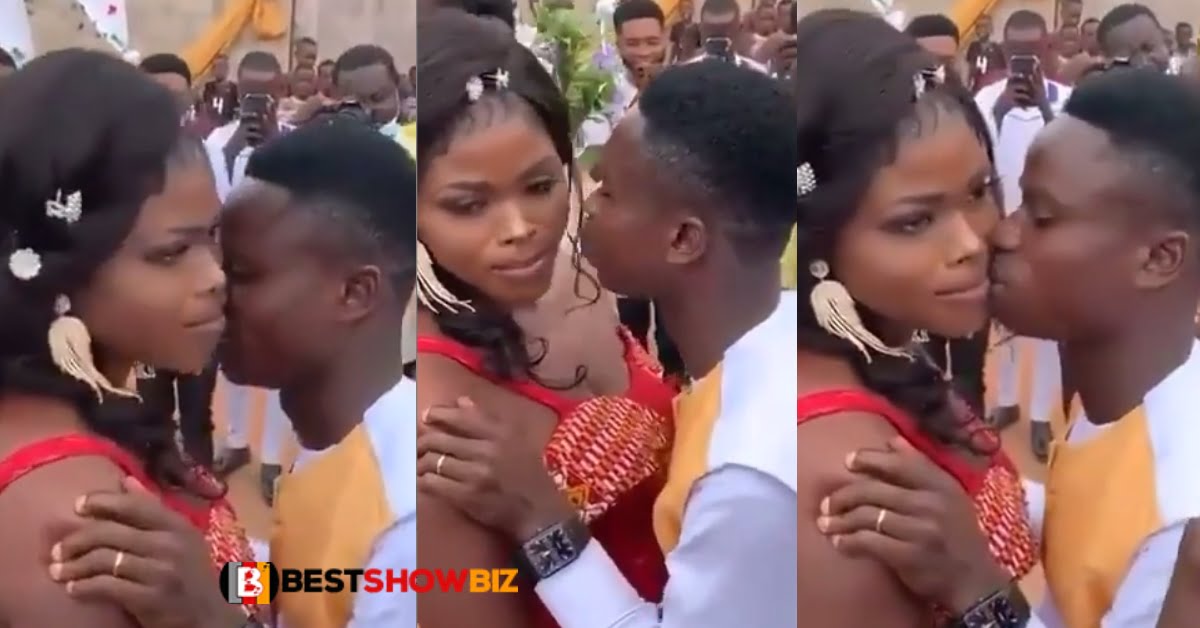 Thank you for making us trend - Couple whose wife rejected husband's kiss speaks in new video
