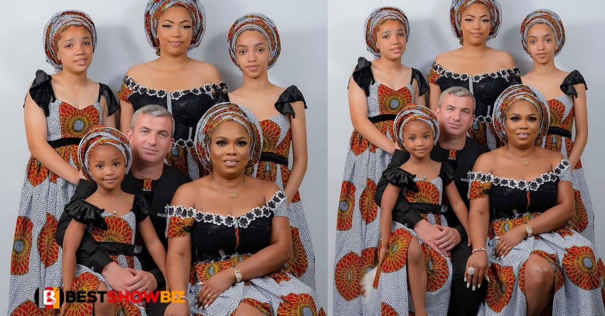 Woman who married Whiteman storms the internet with beautiful family photos