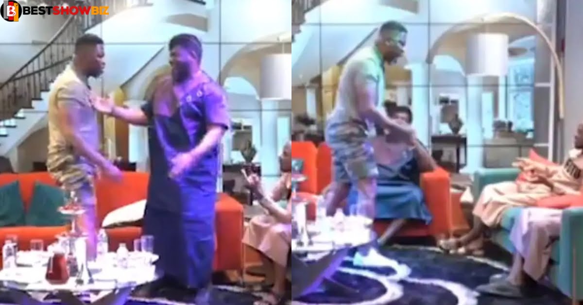 See video of How angry A-plus nearly beat Halifax on Mcbrown's united showbiz (video)