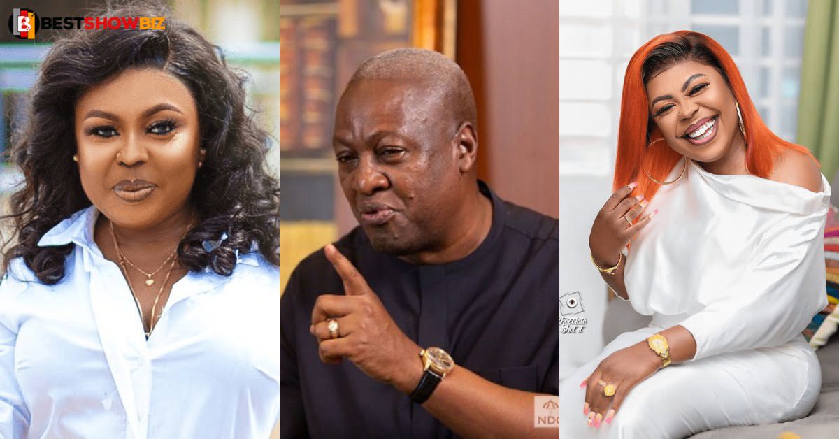 Afia Schwarzenegger exposed in a leak audio planning the downfall of Mahama in 2020 elections