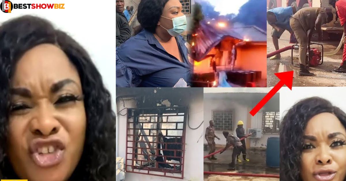"My 80 years old mother mistakenly set my house ablaze"- Beverly Afaglo narrates what happened (video)