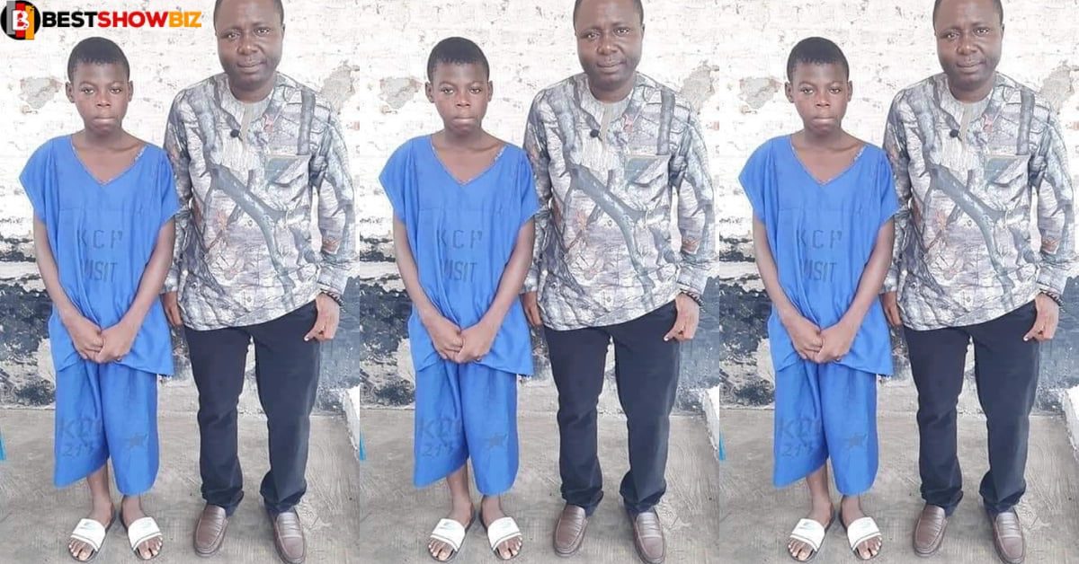15 years old boy jailed for stealing just Ghs 20 after police lied to Judge about his age.