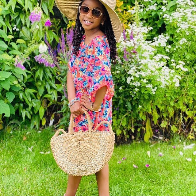 See photos of Asamoah Gyan's daughter that proves she is beautiful