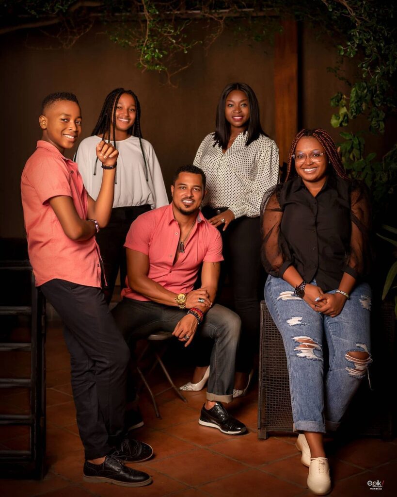 Van Vicker shows off his beautiful family in new photos to mark his 44th birthday