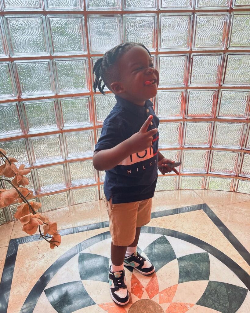 New photos of Stonebwoy's kids looking all grown pops up