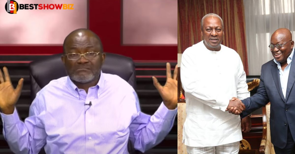 "Akuffo Addo and Mahama deserve lashes, they are the source of the country's problems"- kennedy Agyapong