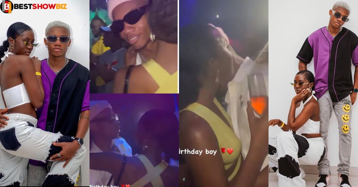 How can they not be lovers?? Kidi and Cina souls spotted chopping love and k!ssing in public (video)