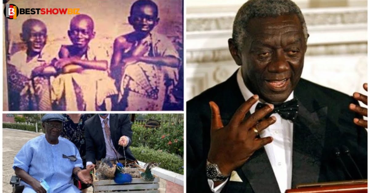 Throwback photo of Ex-President Kufuor and his brothers surfaces