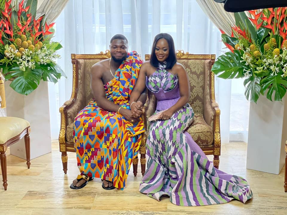 Photos: Dr. Kwame Kyei's son marries daughter of Dr. KK Sarpong in a beautiful and lavish ceremony