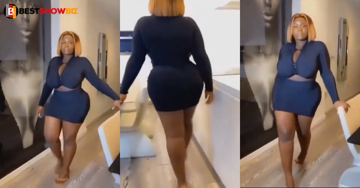 Maame Serwaa shakes her new banging shape in new video