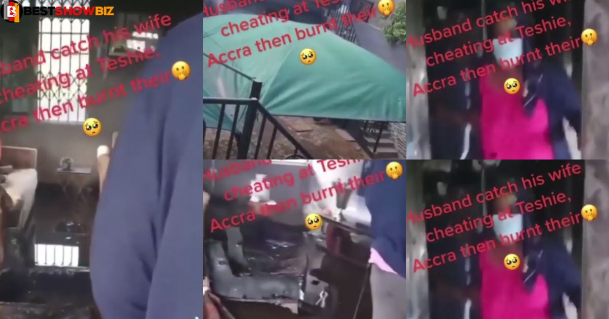 Husband burns mansion he built for his wife after he caught her cheating with another man