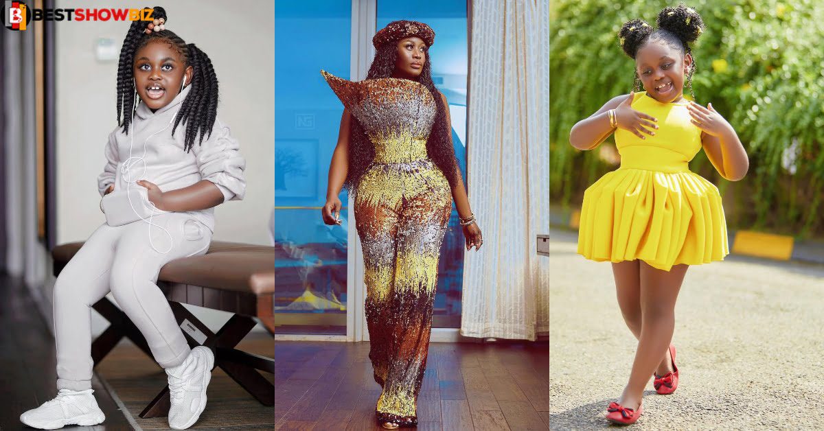 Amazing pictures and videos of Nana Akua Addo's daughter surfaces as she celebrates her birthday