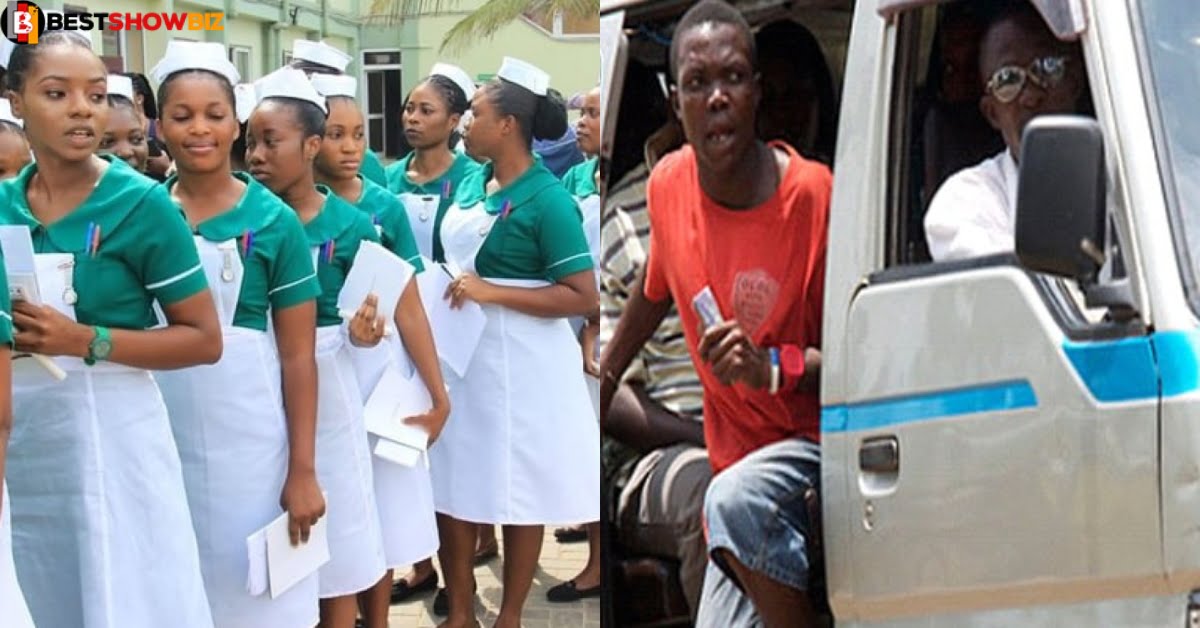Touching story: See how Beautiful Ghanaian Nurse fell in love with a Trotro driver