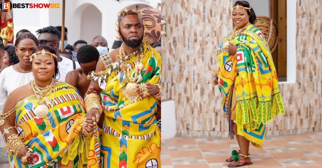 "Only a queen like me can attract a king like him"- Obofowaa praises herself after Obofour's enstoolment