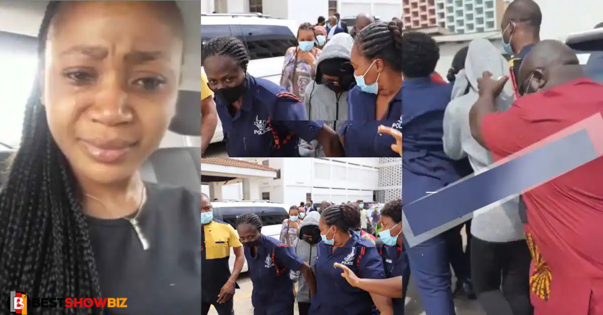Akuapem Poloo cries as she narrates how some celebrities tried to sabotage her when she was in jail (video)