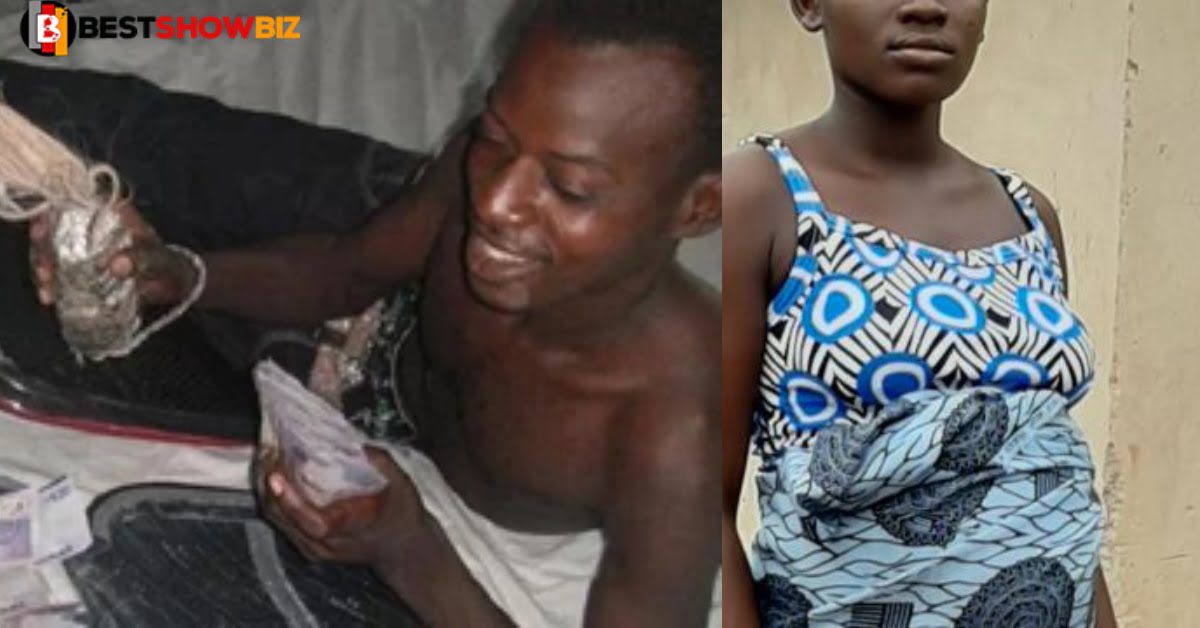 Husband fights off ritualist who entered room to k!ll his pregnant wife.