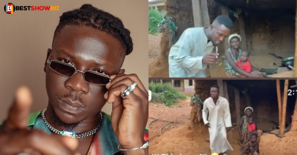 Stonebwoy praises Teacher Kwadwo for fighting for the poor students in the village