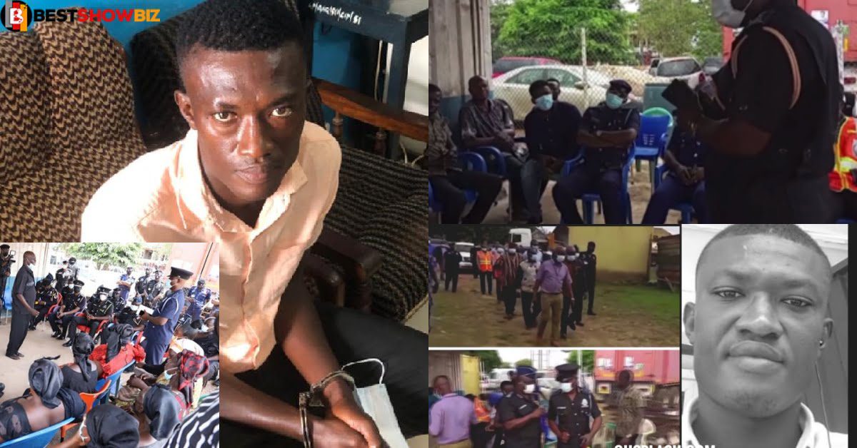 Sunyani Fridge k!ller leads police to where he buries the parts of the k!ds he does not need (video)