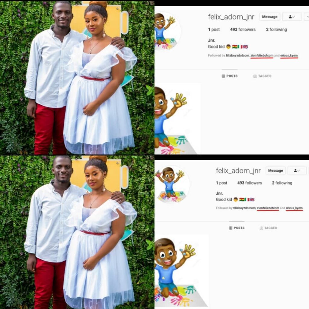 Photos: Zion Felix welcomes another baby with his Italian borga, Erica - It's a Boy