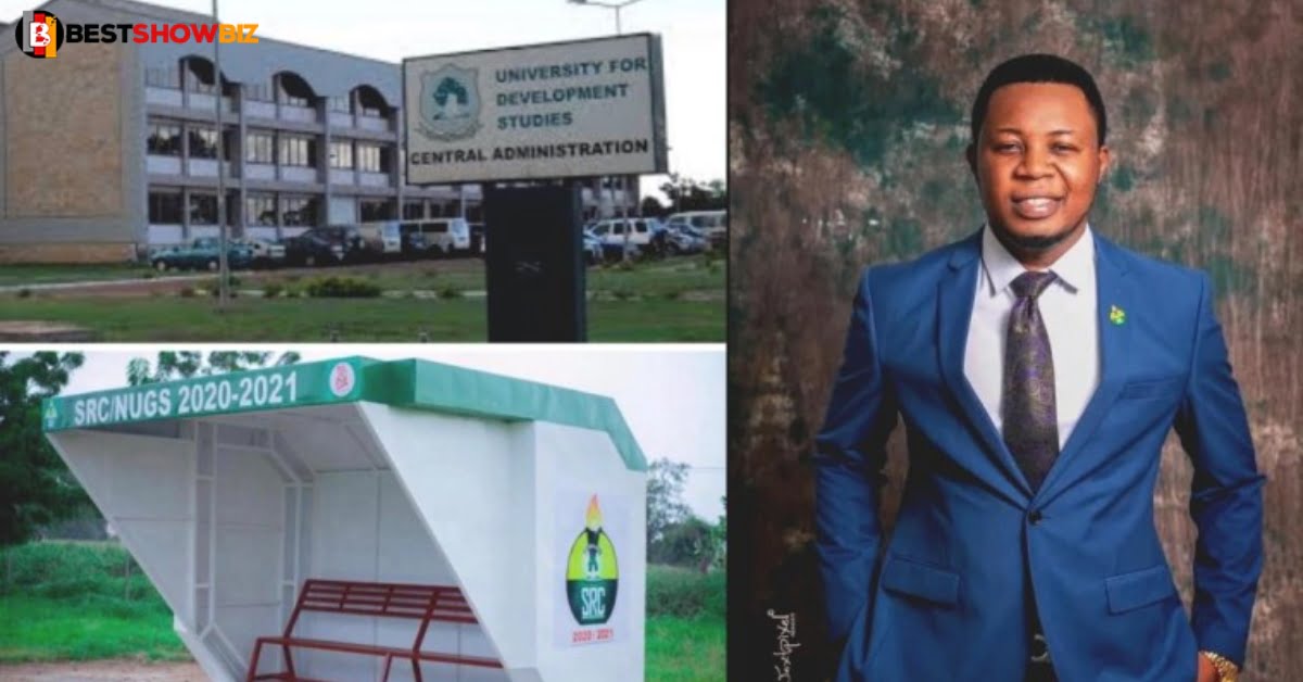 UDS SRC president finally gives explanation on the Ghs 63,175 bus terminal
