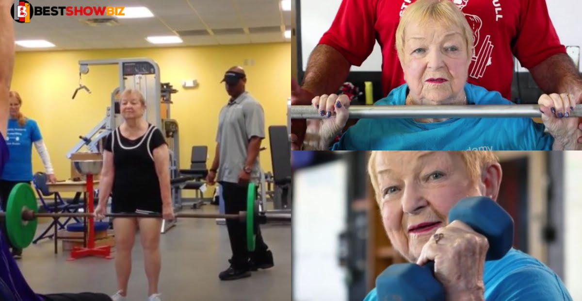 100 years old woman makes history as the oldest powerlifter in the Guinness book of Records