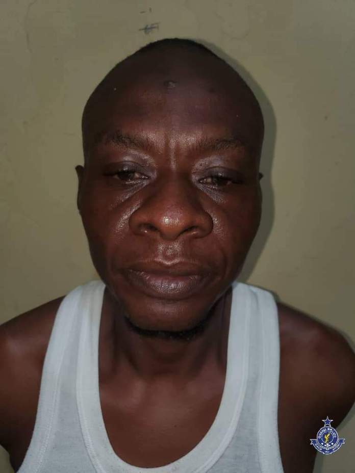Photos: Ghana Police arrests 6 notorious armed robbers in the last 24hrs