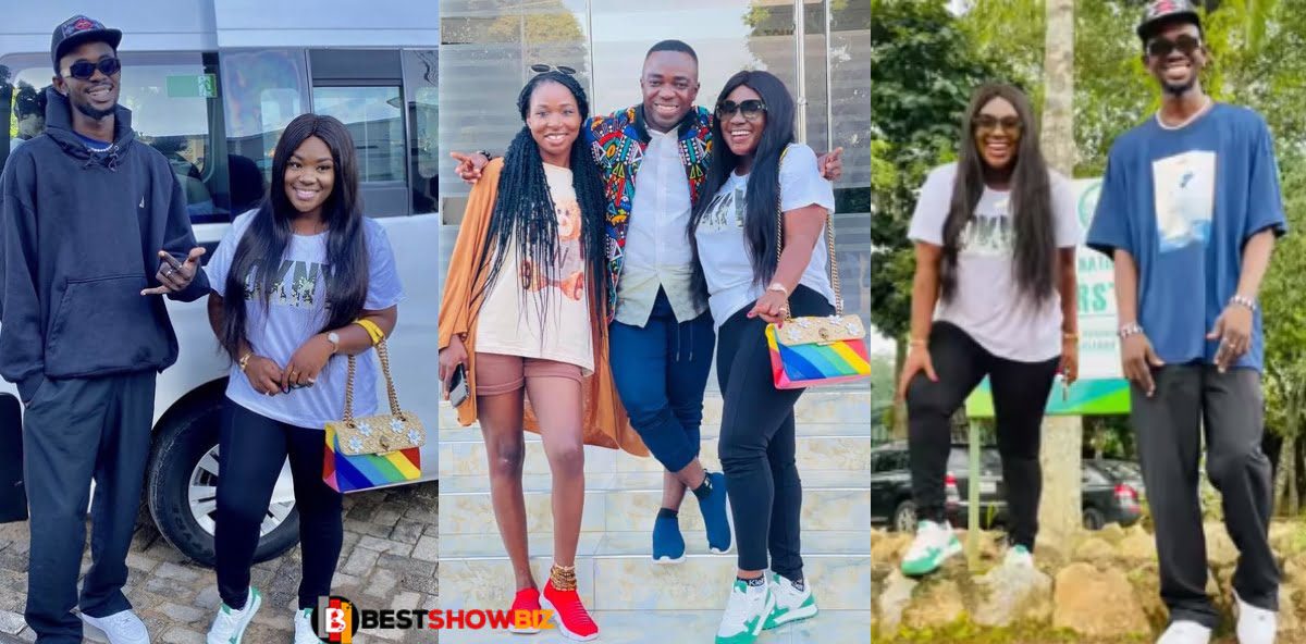 New photos and Video of Emelia Brobbey chilling with Black Sherif pops up