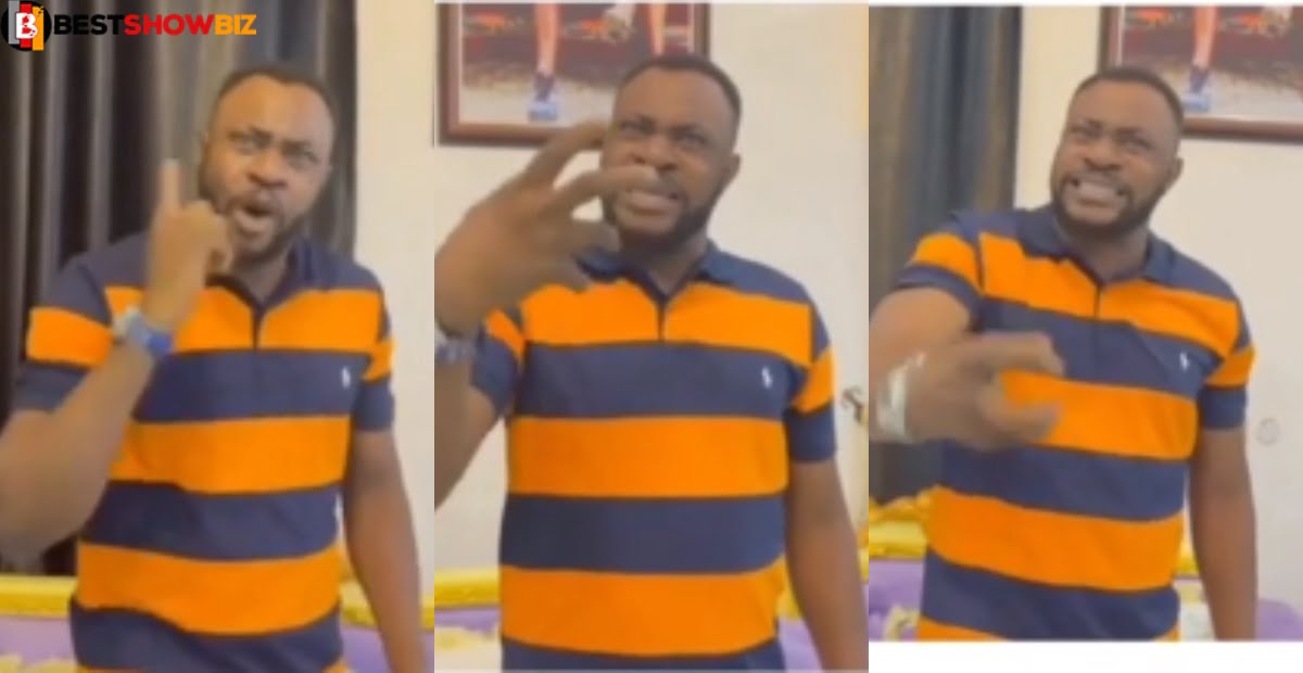 See how actor Adekola reacted after he was accused of sleeping with an upcoming actress for movie roles (video)