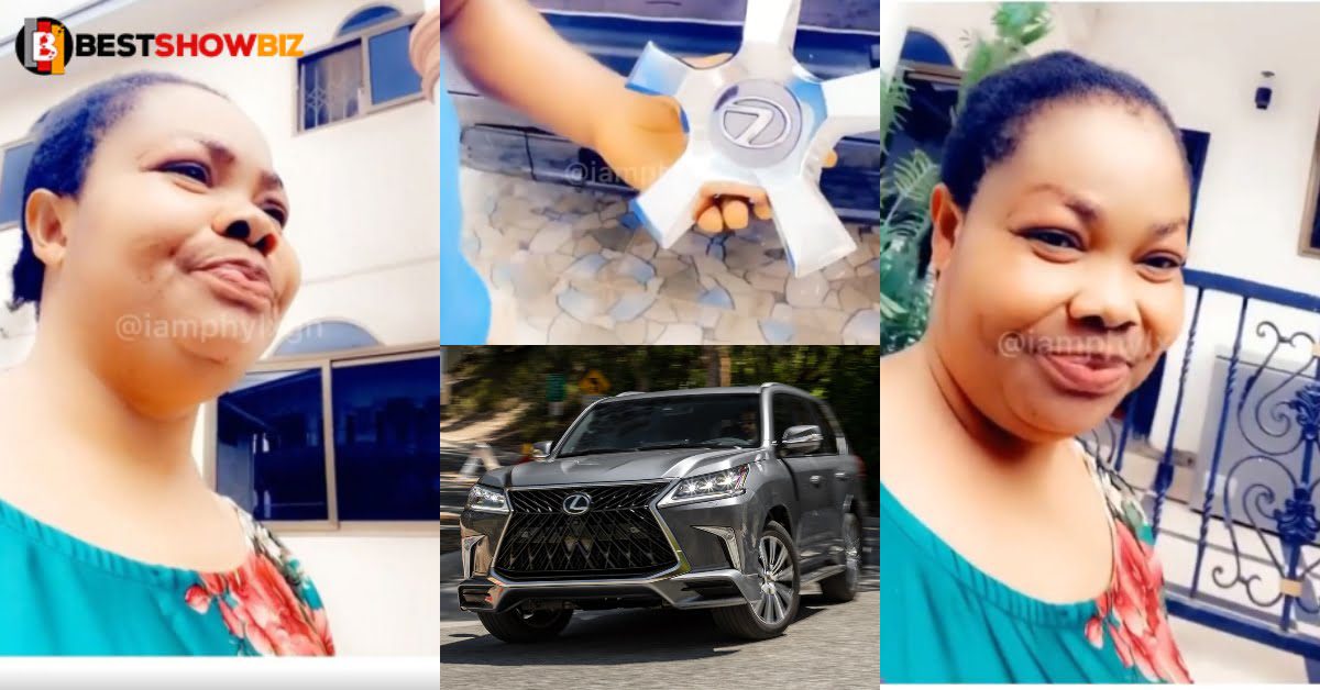 New Video: Evangelist Agradaa shows off her new tear rubber Lexus and other expensive cars in her mansion