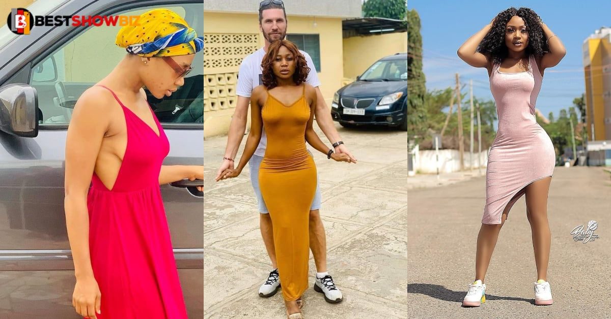 Save the date photos of Akuapem Poloo and her new Obroni Boyfriend pops up