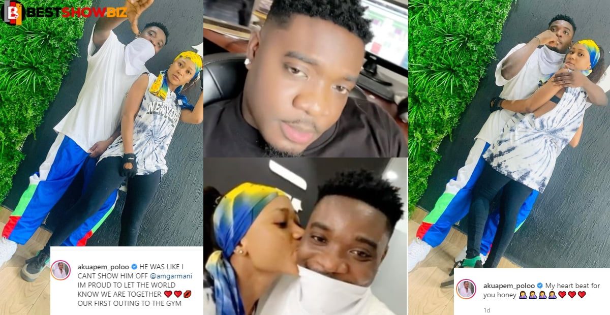Video: "Takedown the videos and photos, my girlfriend is upset" - AMG Amani tells Akuapem Poloo after video of them flirting poped up