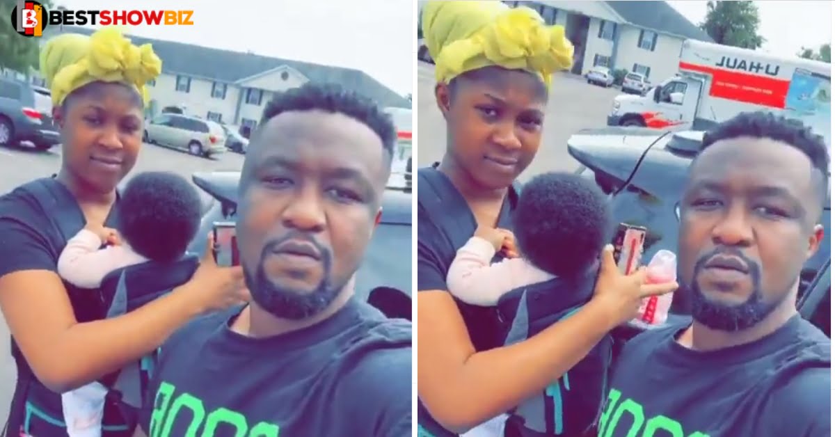 Archipalago for the first time shows off his wife and newborn baby in new video