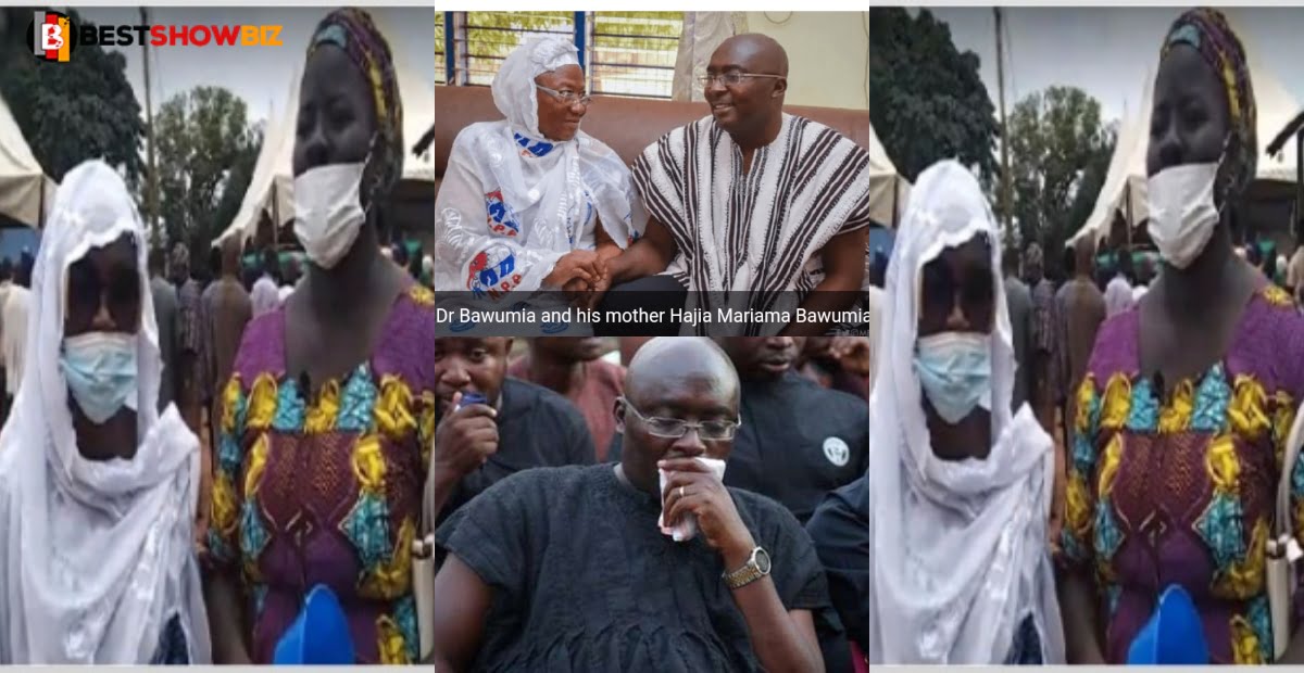 "Bawumia's mother is owing me Ghc 45,000"- Lady storms funeral grounds to demand her money