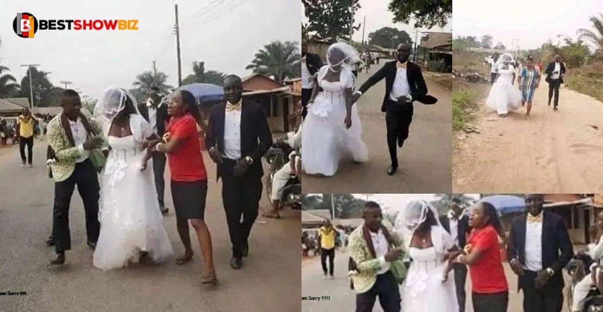 Bride flees wedding location after learning her boyfriend is a taxi and not a banker