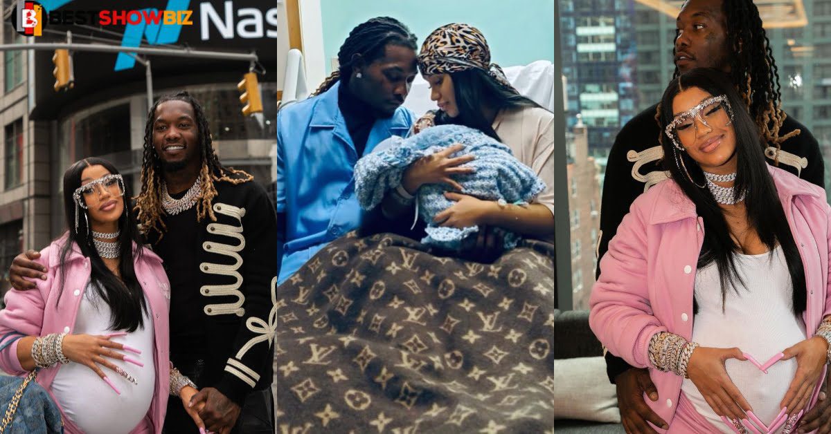 Cardi B and Offset welcomes their second child - Photos drops