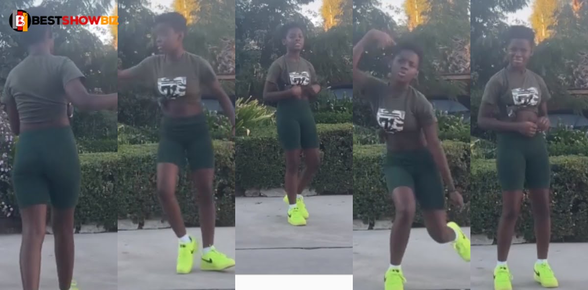 So Talented!: DJ Switch displays her beautiful dance moves in new video