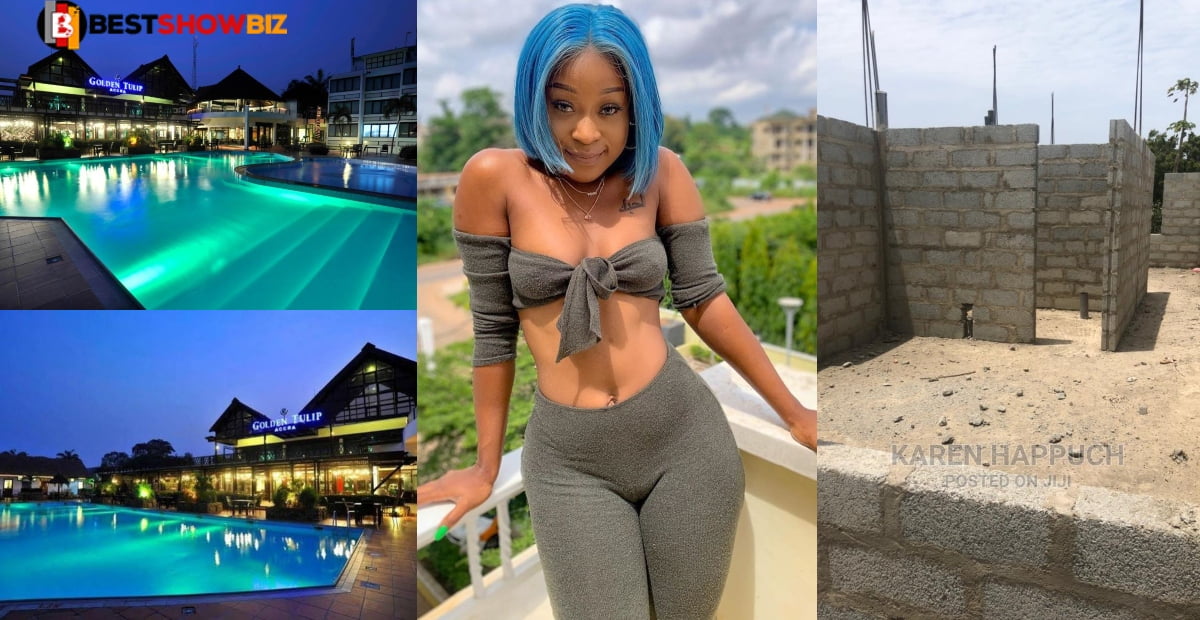 Video: "I moved into an uncompleted building when I got broke after sleeping in Golden Tulip for 3 months" - Efia Odo reveals
