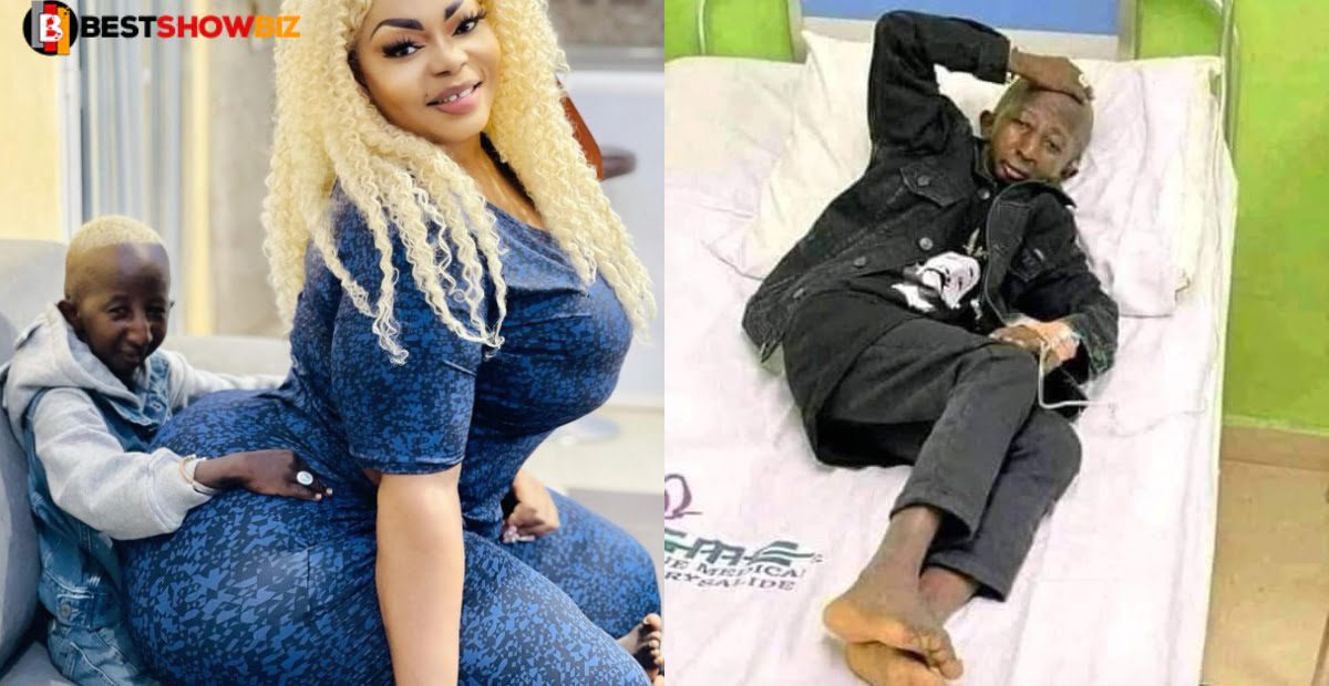 SAD: Grand P rushed to the hospital after 'ch0pping' his 'heavy loaded' fiancée - Photos drops