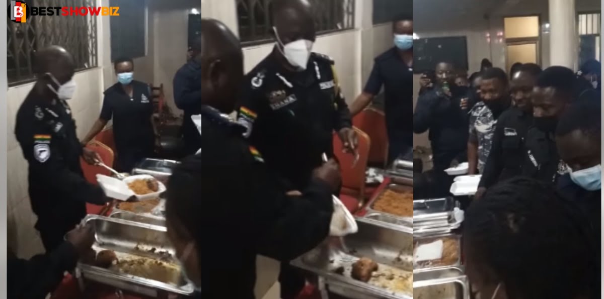 Here is what a 'secret' camera caught IGP Dampare and his men doing - Video