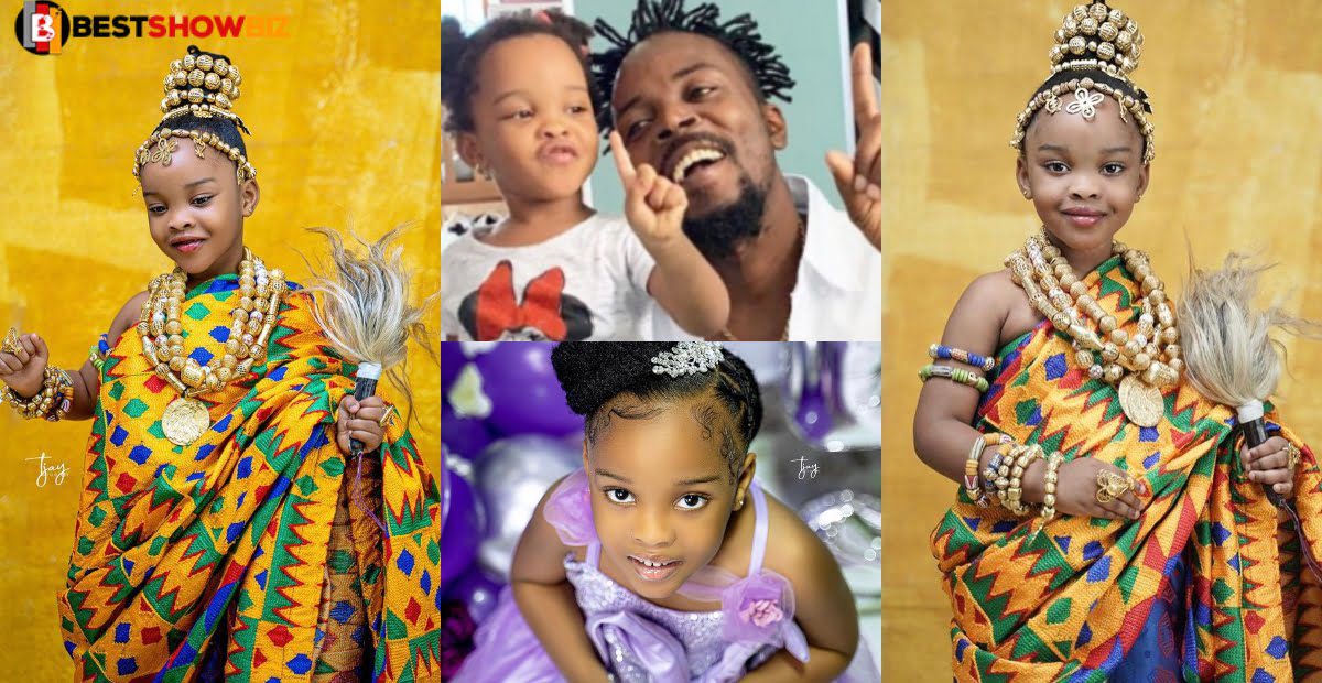 See beautiful pictures of Kwaw kese's daughter as she celebrates her 5 years old birthday