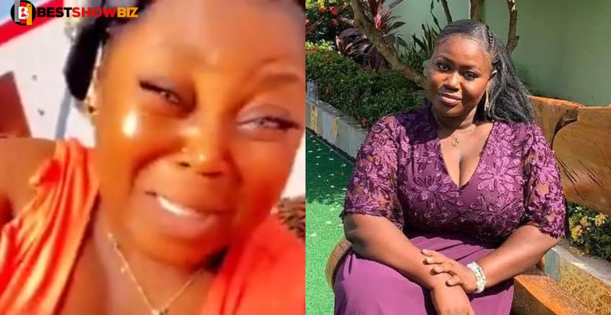 "Nana Addo please legalize wééd, my boyfriend uses it to chỖp me" - Lady cries and begs in new video