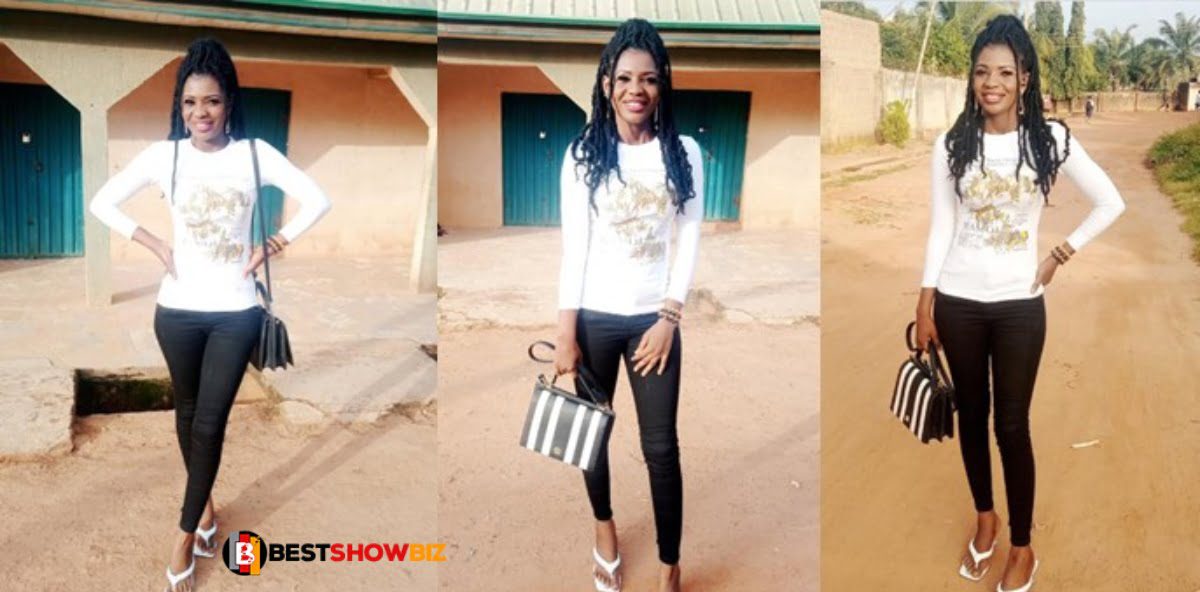 polytechnic student angry after she was sacked out of class for wearing jeans trousers