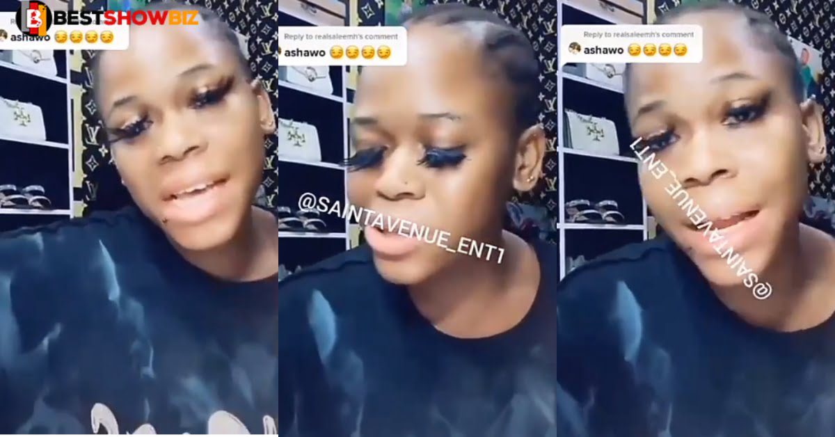 "A$haw0 pays me well, i will stop when I find a better job"- Lady reveals (video)