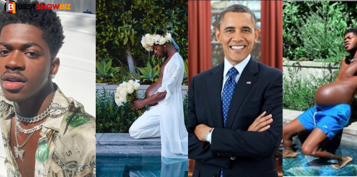 Ex-President Barack Obama gives Lil nas x baby gifts after he posted baby bump photos