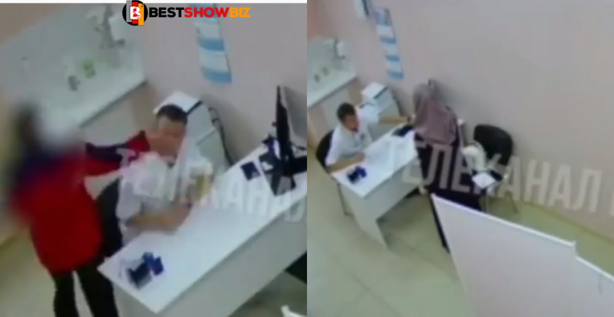Jealous Husband béats up dermatologist for saying his wife's skin is beautiful (video)