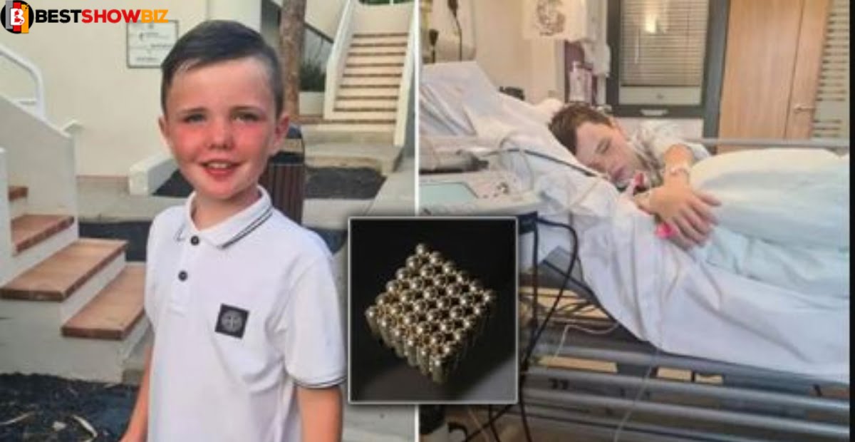 9 years old boy battles for his life after swallowing magnet doing a TikTok challenge