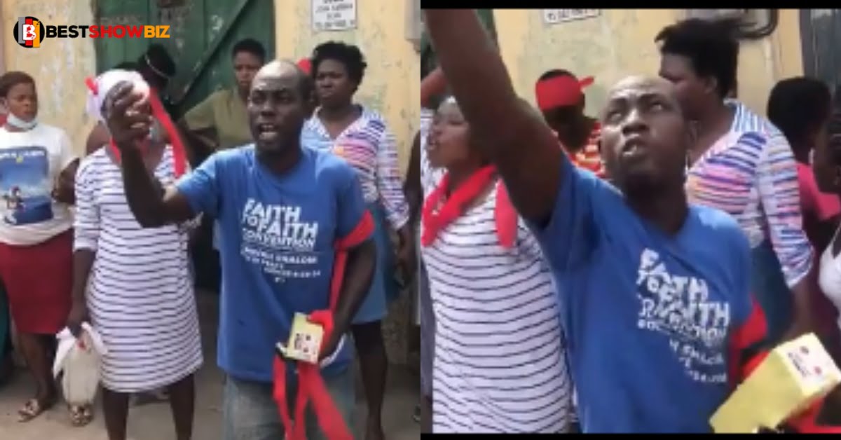 Angry neighbors of Taadi pregnant woman curses Minister and other in new video
