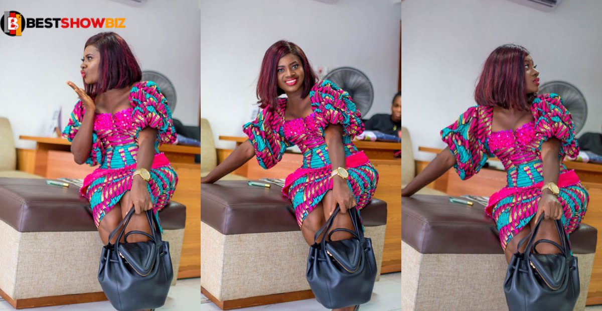 Martha Ankomah stuns the internet with new beautiful photos rocking in African print