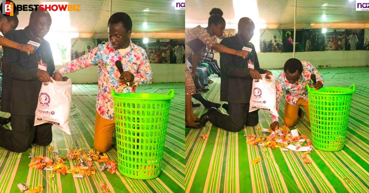 Pastor gives all offerings and tithes the church got on Sunday to a poor church member (video)